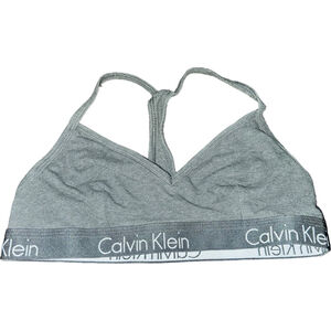 Women's Calvin Klein Bra, S, Gray